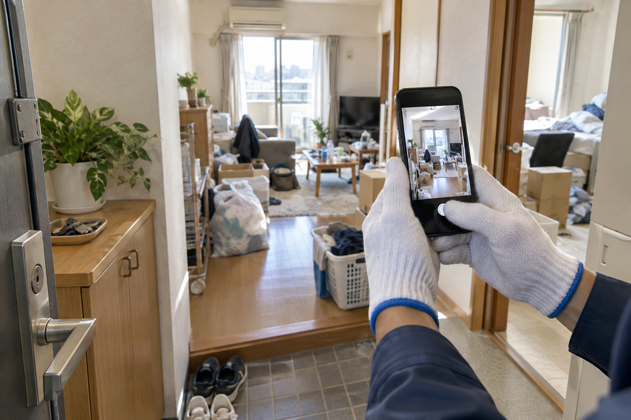 東大阪市のゴミ屋敷片付けを写真で相談する無料見積もり